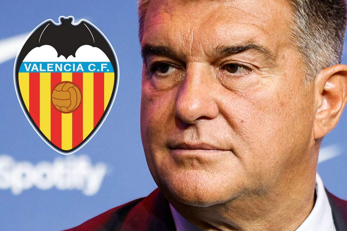 Confirmado se va del Barça para ir al Valencia Joan Laporta se despide