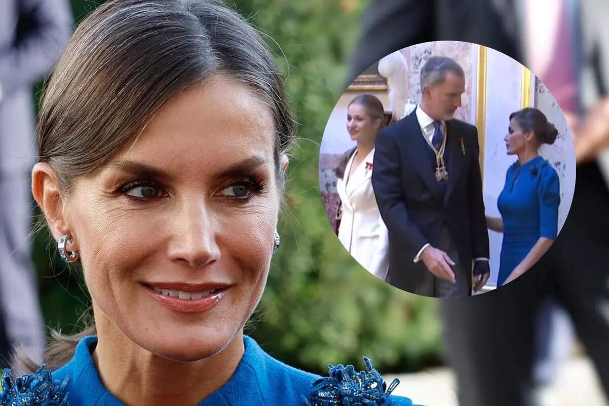 Letizia Reacciona Al Ver El Peinado De Leonor En Plena Jura De La