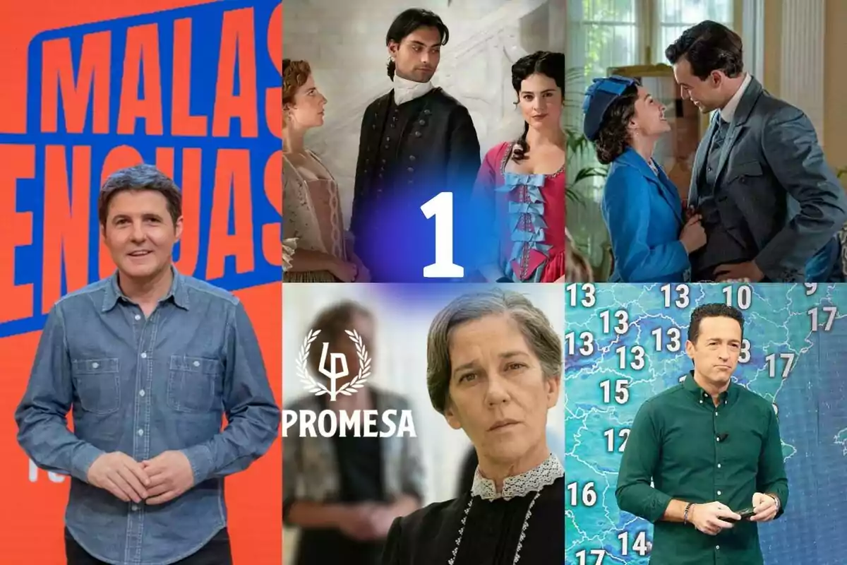 Les noves tardes de La 1 amb 'Males llengües', 'Valle Salvaje', 'La Promesa', 'El club de La Promesa' i 'Aquí la terra'.