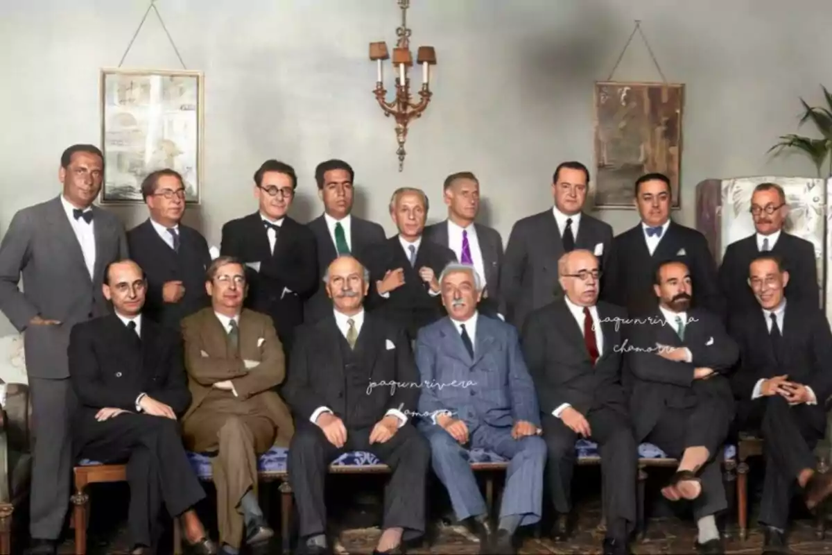 Componentes del pacto de San Sebastián de agosto de 1930, liderado por Niceto Alcalá Zamora. Componentes del pacto de San Sebastián de agosto de 1930, liderado por Niceto Alcalá Zamora.