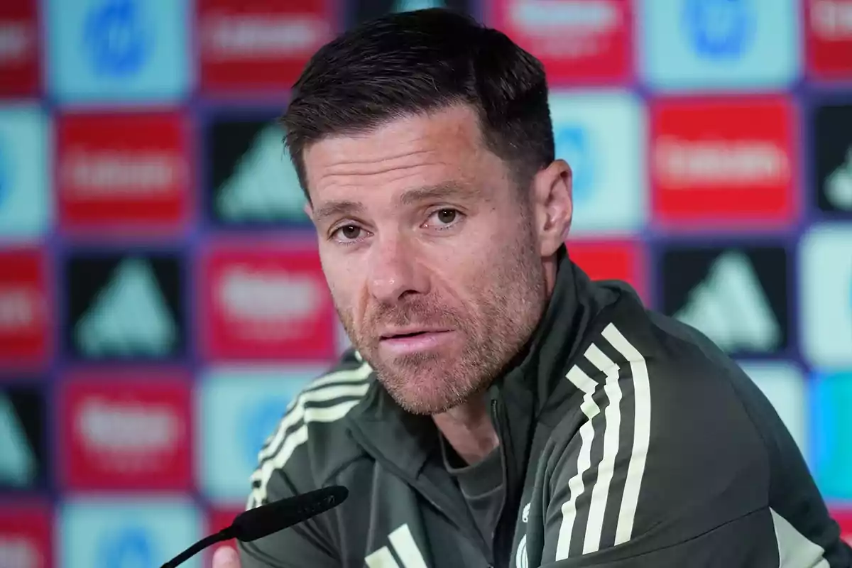 Xabi Alonso en la previa del derbi Xabi Alonso en la previa del derbi