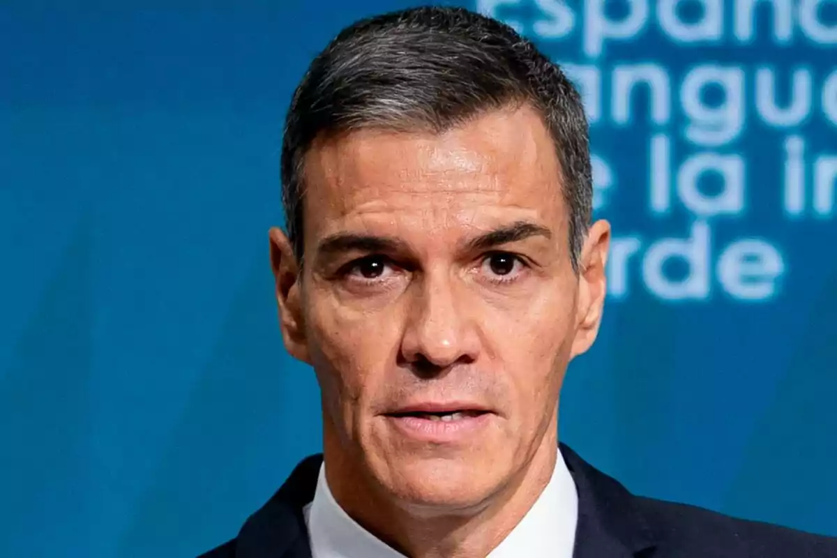 Primer pla del president del Govern, Pedro Sánchez, clou l’acte ‘Espanya, capdavantera de la indústria verda’ a la seu de l’ICEX, el 8 de setembre de 2025, a Madrid. Primer pla del president del Govern, Pedro Sánchez, clou l’acte ‘Espanya, capdavantera de la indústria verda’ a la seu de l’ICEX, el 8 de setembre de 2025, a Madrid.