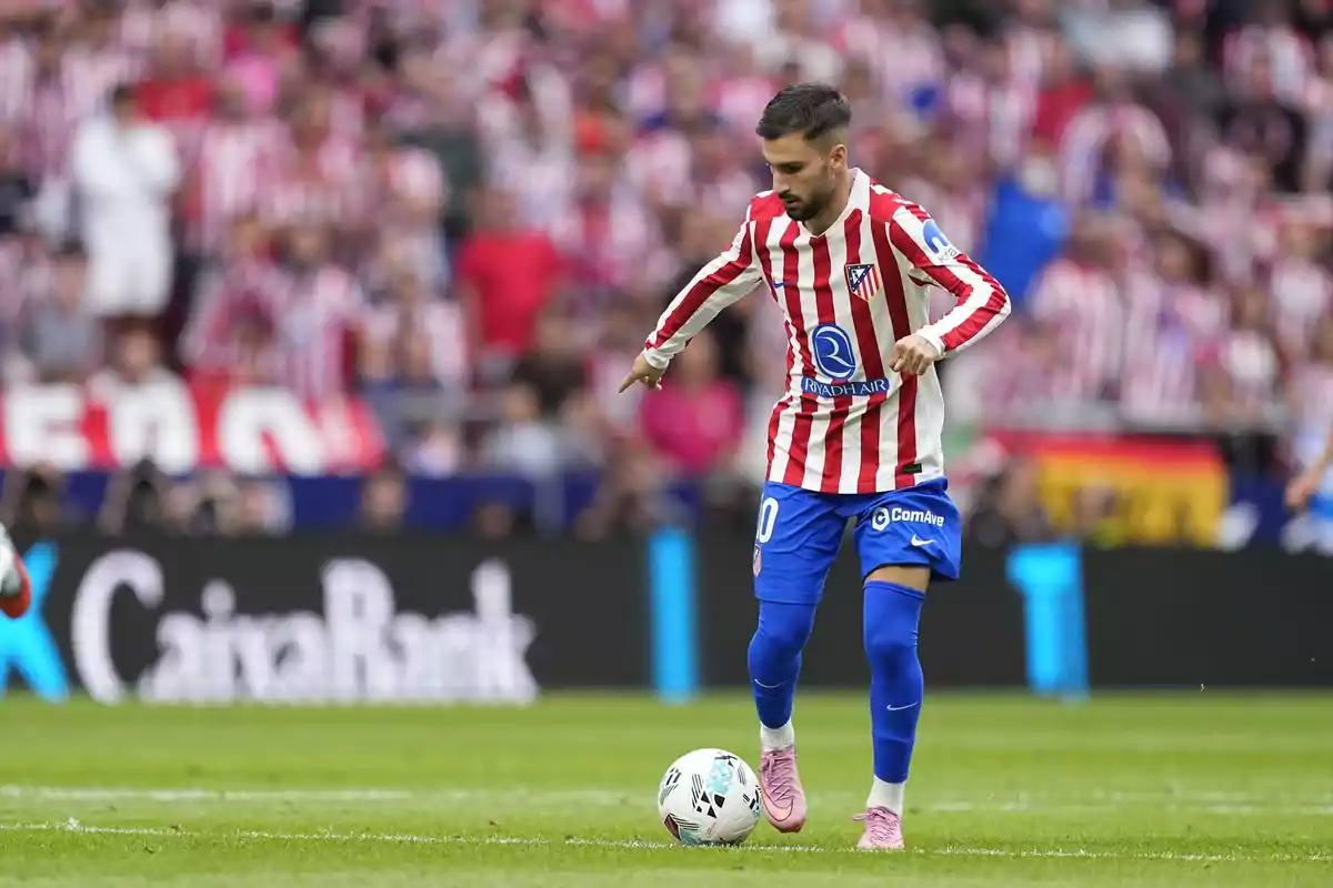 Alex Baena en el Atlético
