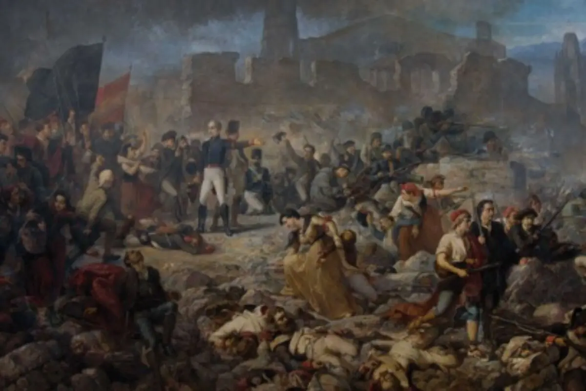 El Gran dia de Girona, de Ramon Martí Alsina, del Museu d'Art de Girona.