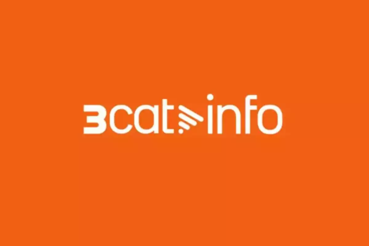 Logotip de bcat info en lletres blanques sobre fons taronja Logotip de bcat info en lletres blanques sobre fons taronja