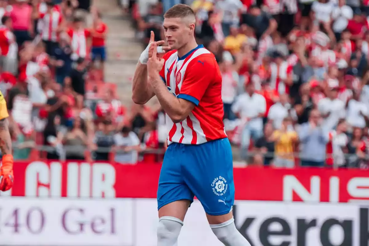 Artem Dobvyk del Girona Artem Dobvyk del Girona