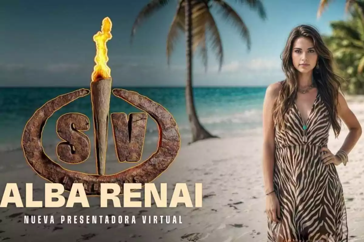 Alba Renai, presentadora de 'Supervivientes' generada per IA Alba Renai, presentadora de 'Supervivientes' generada per IA