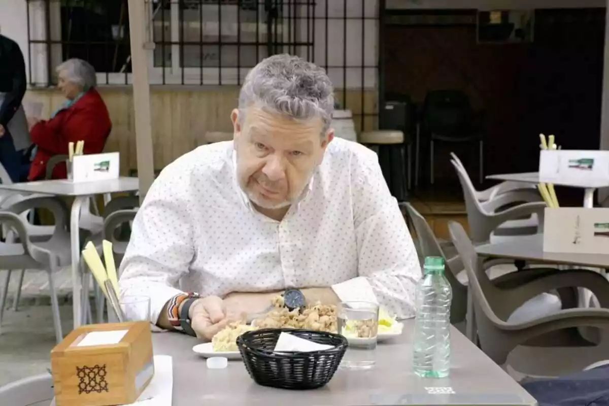 Alberto Chicote al programa '¿Te lo vas a comer?'