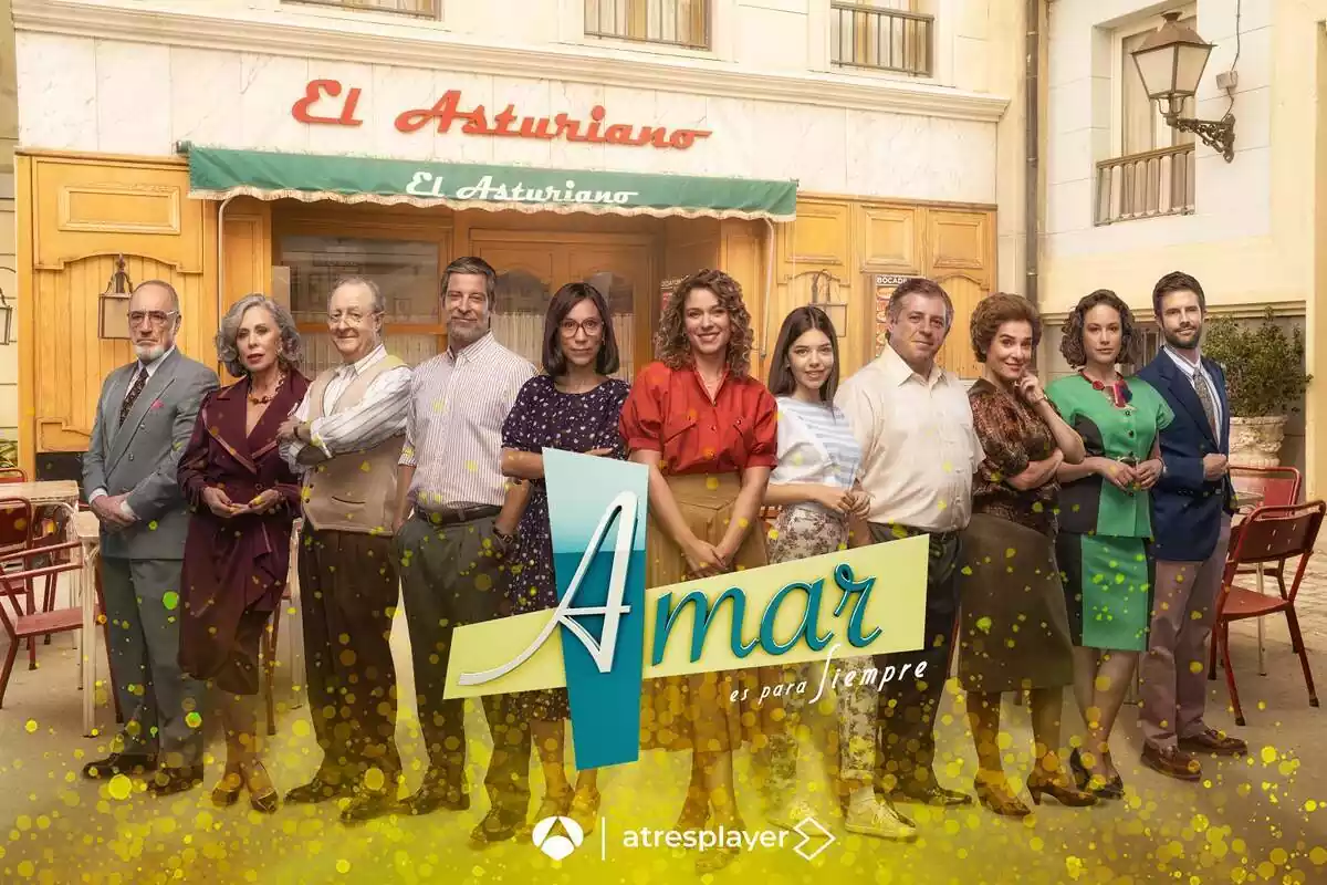 Cartell de la temporada final d'Amar és per sempre a Antena 3
