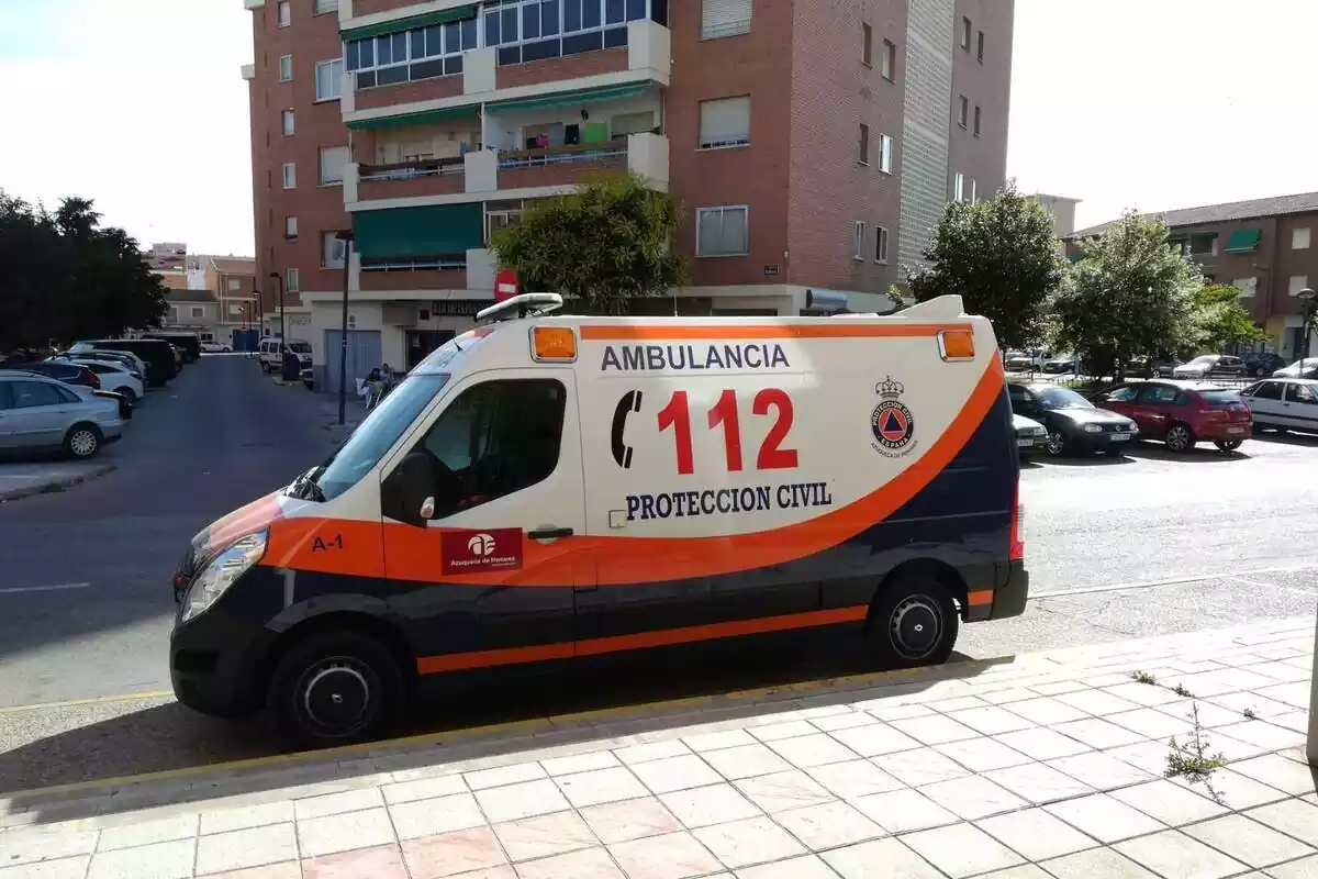 Ambulància 112 Emergències Castella i Lleó - Sacyl.