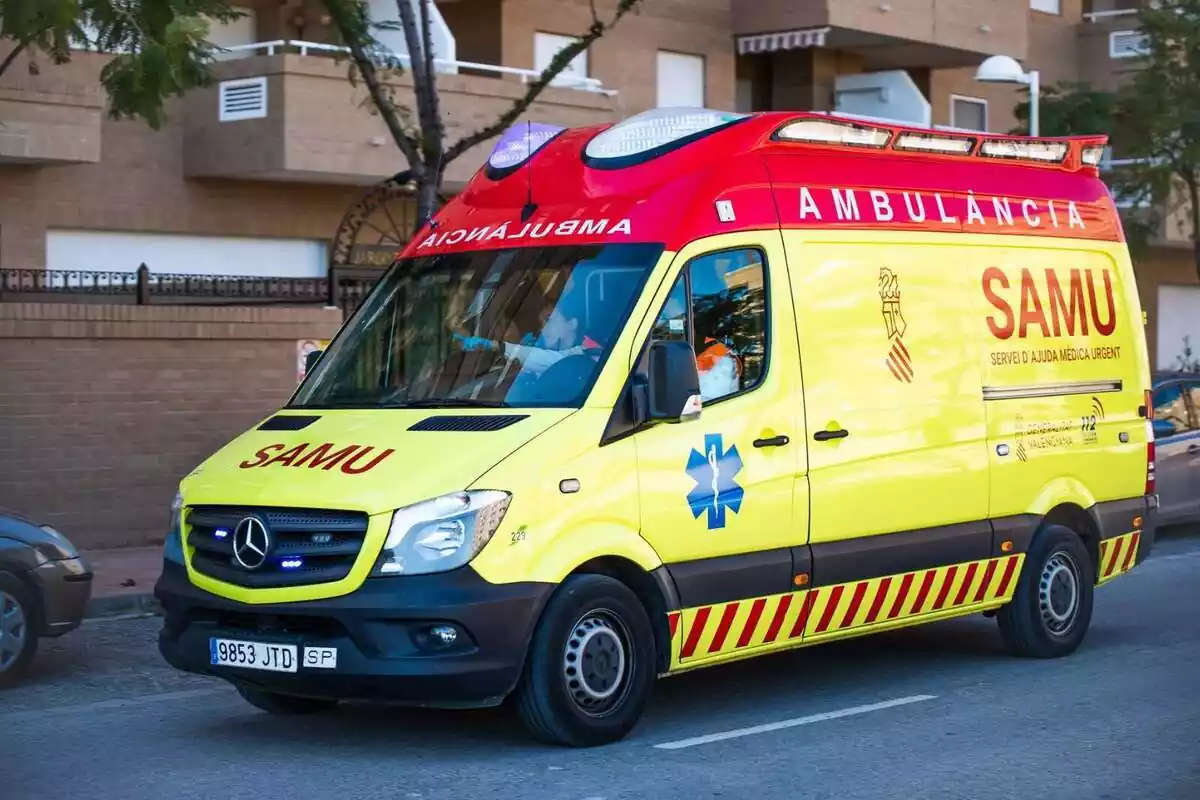 Ambulancia de Samu Valencia