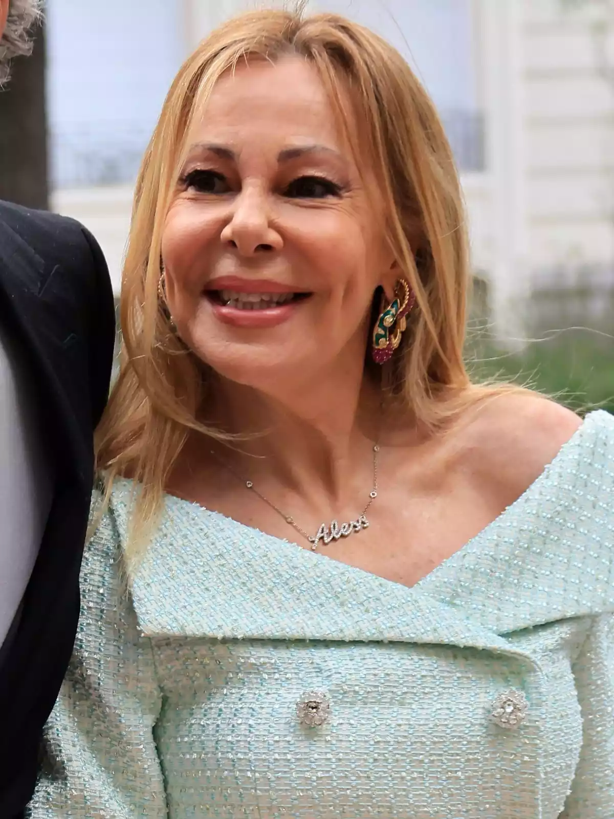 Ana Obregónn al casament del seu nebot Javier García Ana Obregónn al casament del seu nebot Javier García