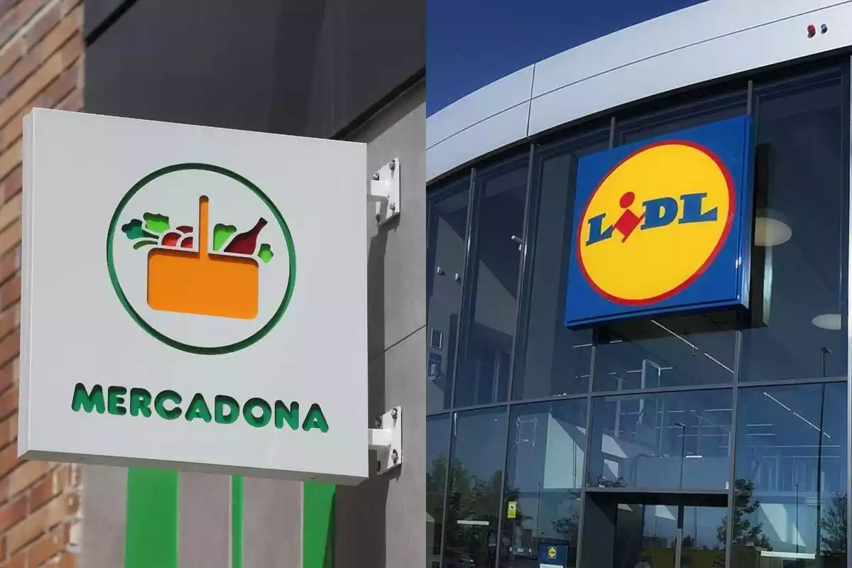 Supermercats Lidl i Mercadona