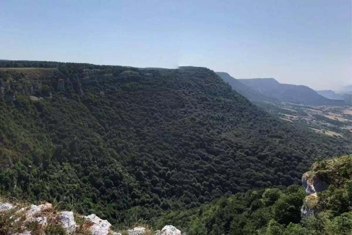 Balcó de Pilat, a la Serra d'Urbasa a Navarra