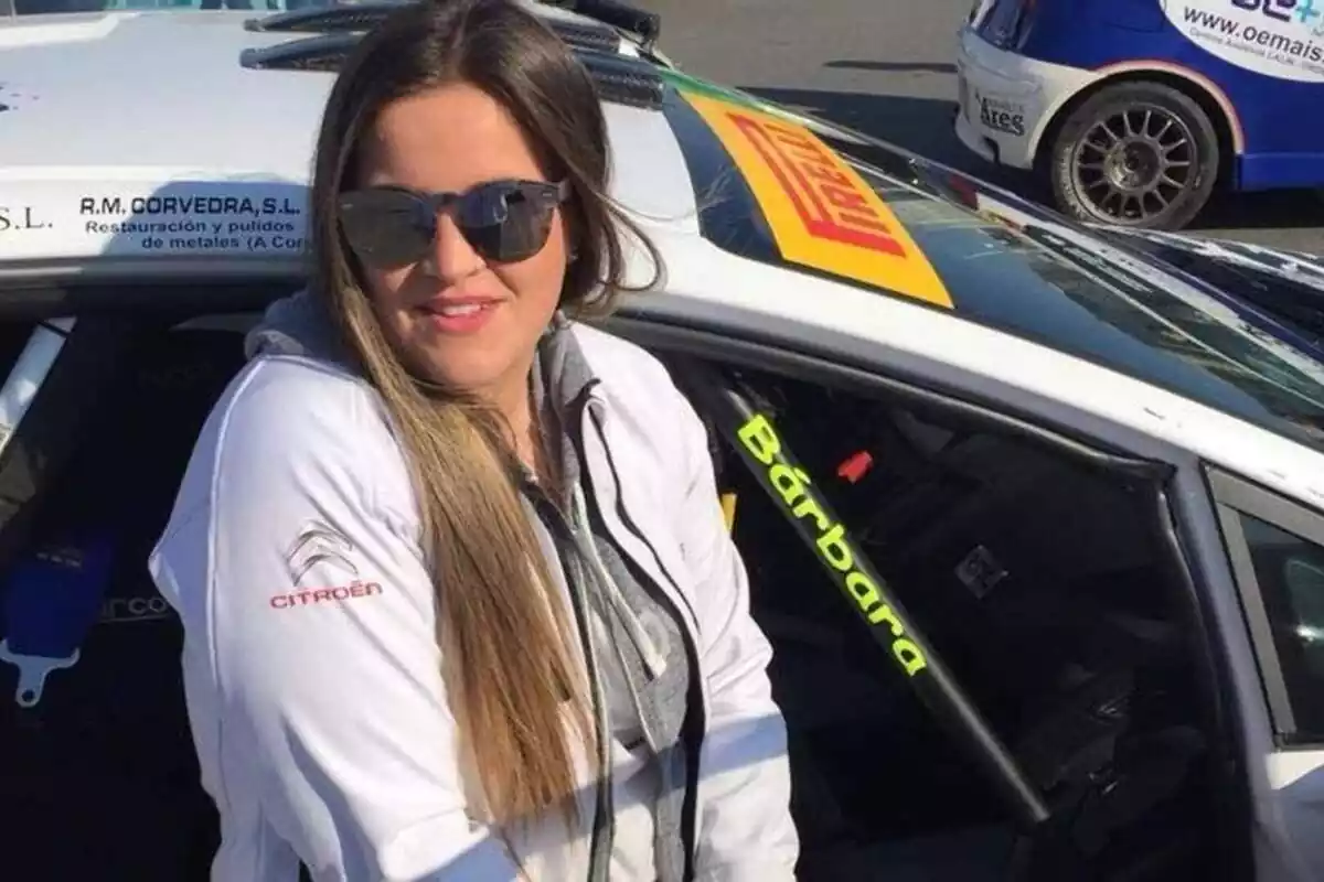 Bárbara Gómez, copilot de ral·li, morta en un accident de cotxe