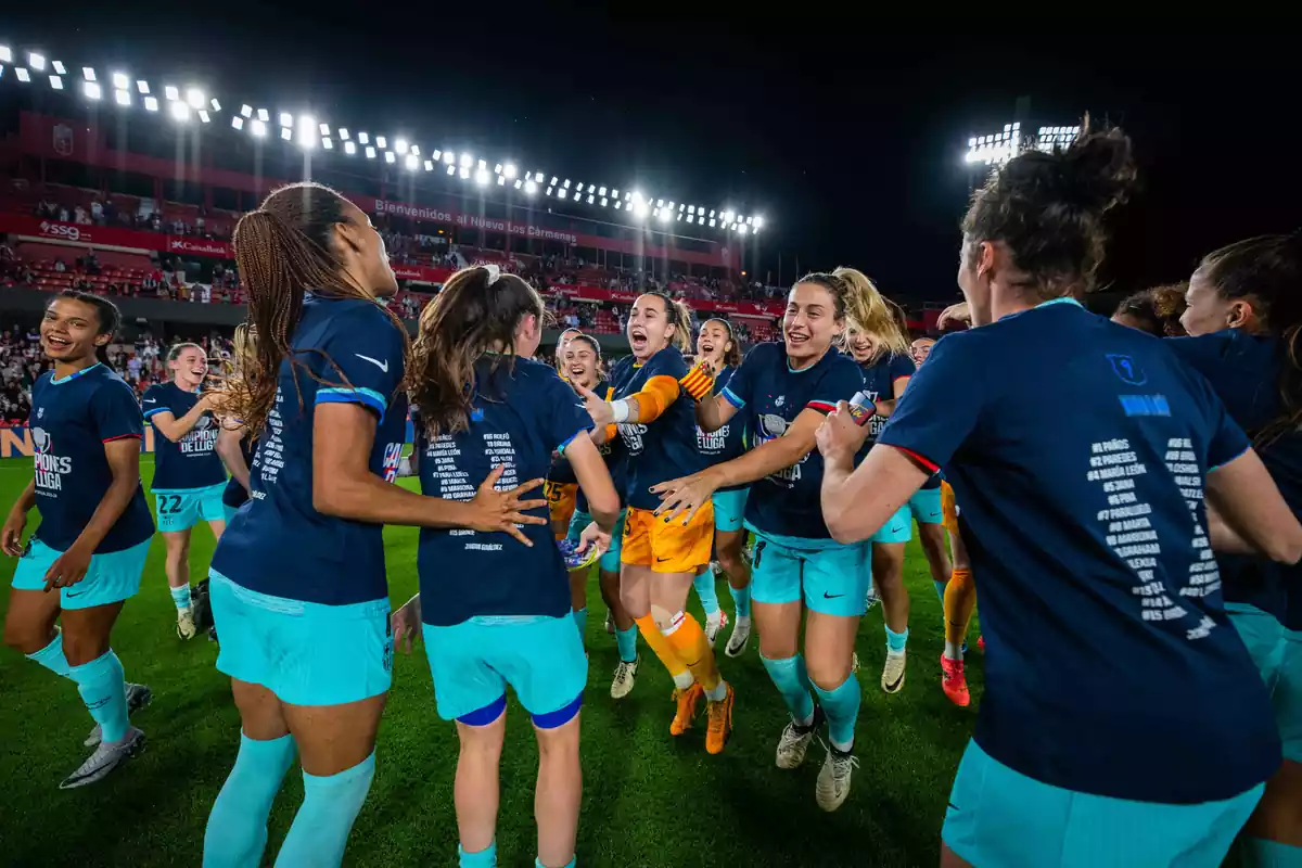 El Barça Femenino gana el título de Liga