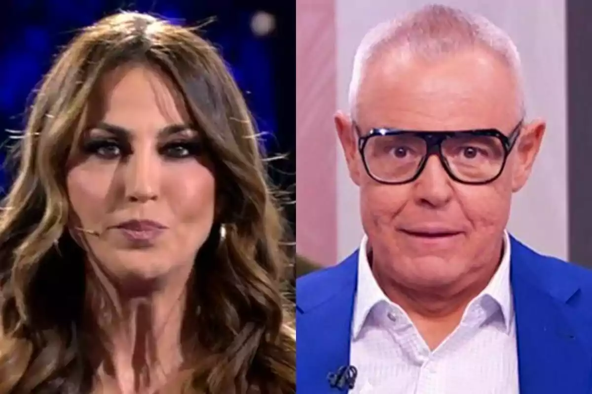 Dues persones en primer pla, Beatriz Archidona amb cabell llarg i ondulat a l’esquerra i Jordi González amb ulleres grans i cabell curt a la dreta