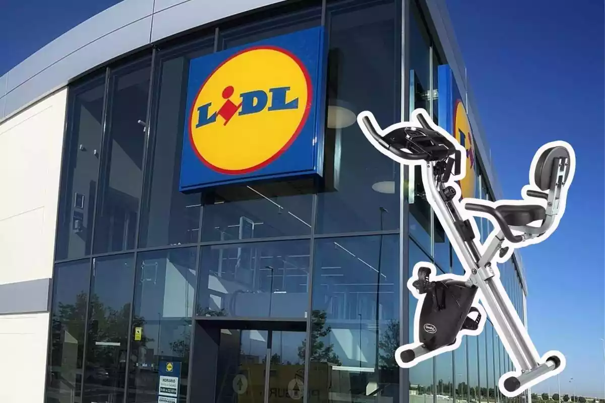 Bicicleta estática de Lidl