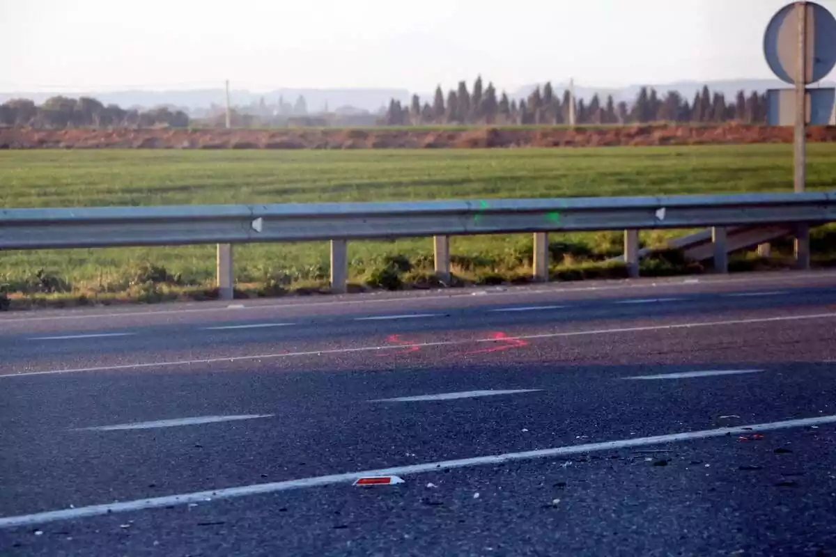 A photo of Route C-31, the road where the fatal accident occurred