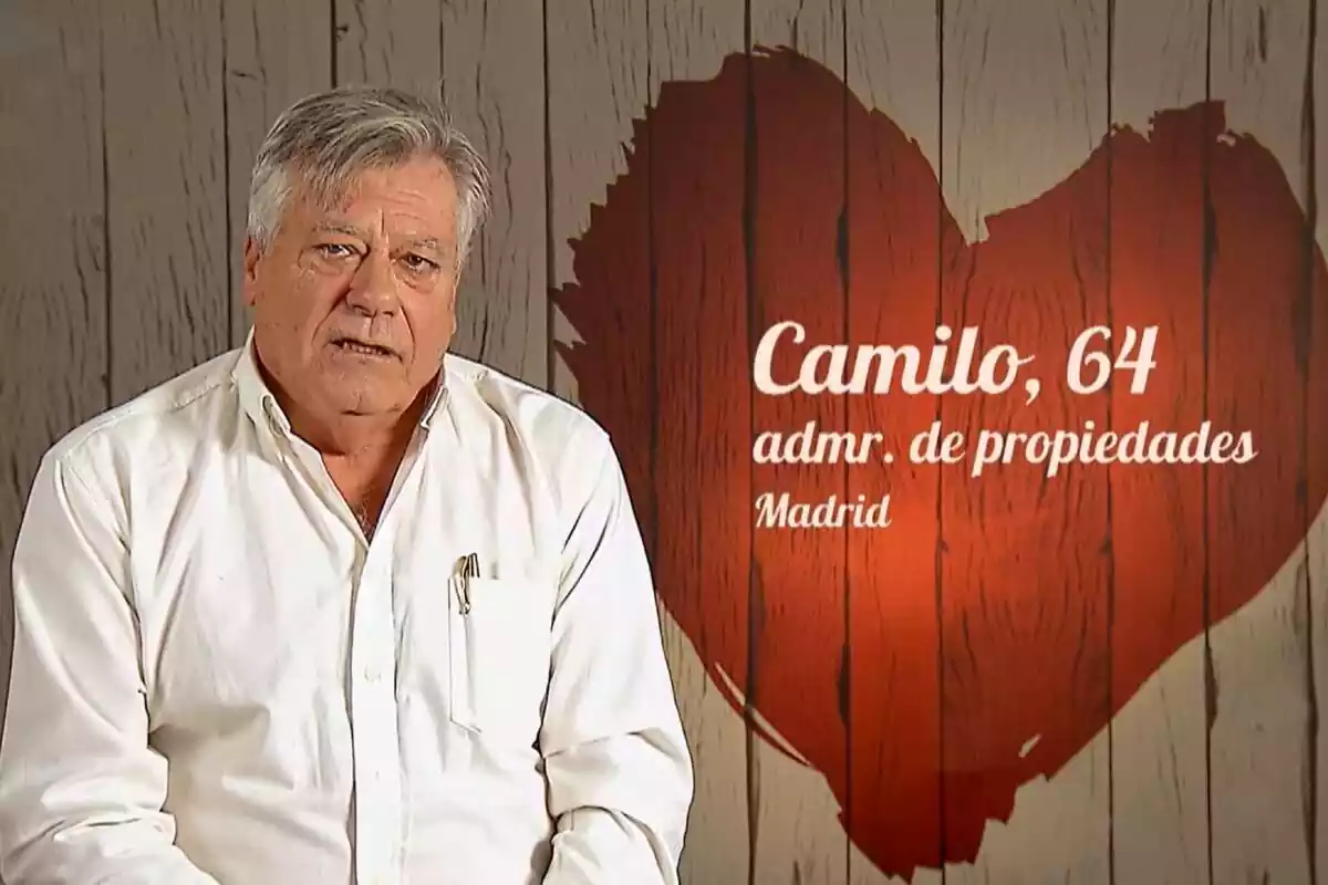 Captura de Camilo en su cita de First Dates de Cuatro