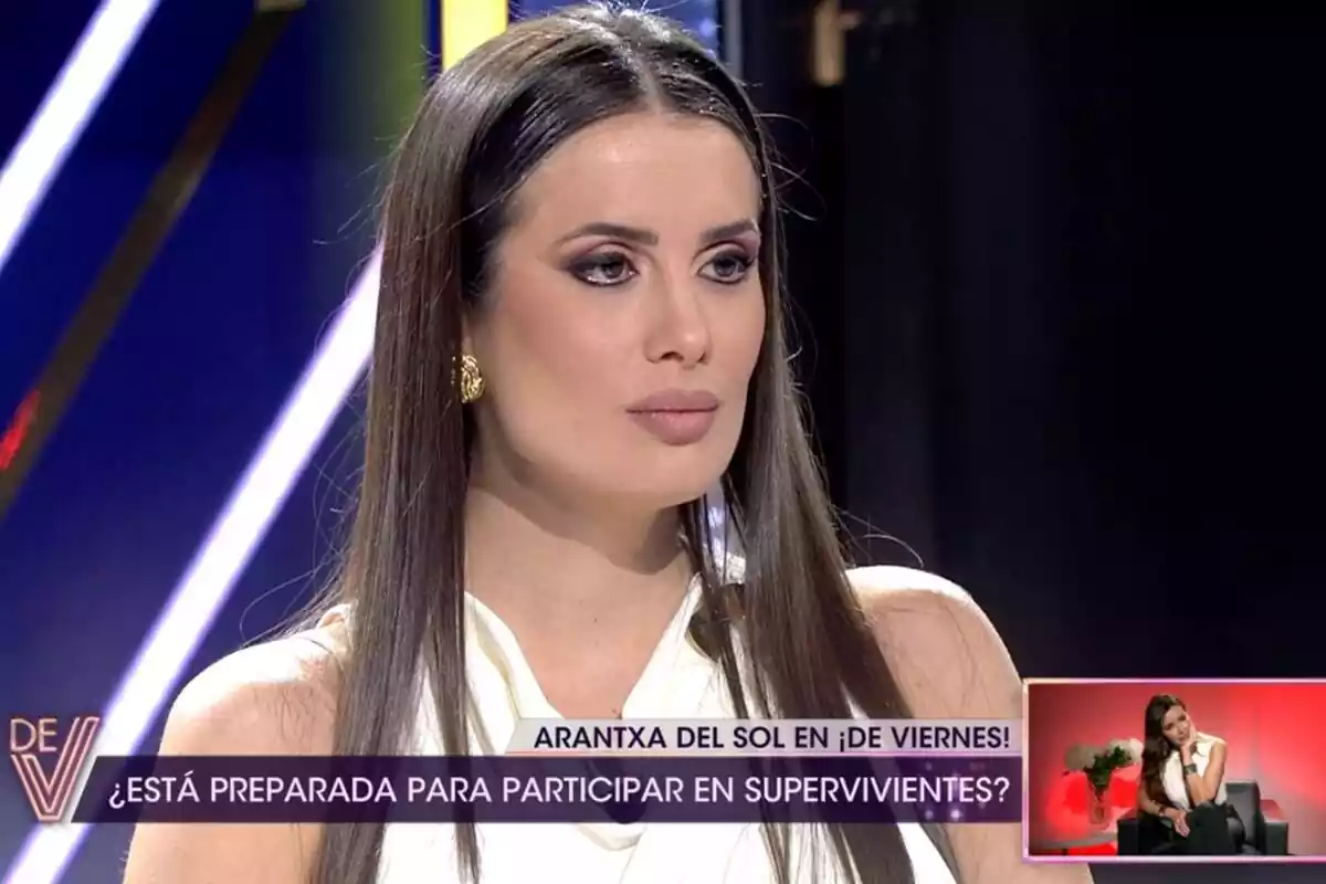 Captura de Candela Acevedo amb gest seriós a '¡De Viernes!' Captura de Candela Acevedo amb gest seriós a '¡De Viernes!'