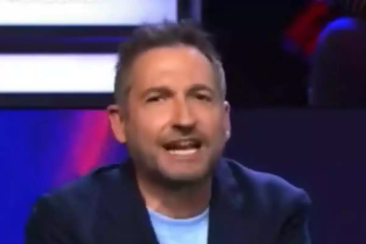 Captura de Frank Blanco al debat de 'Gran Hermano'