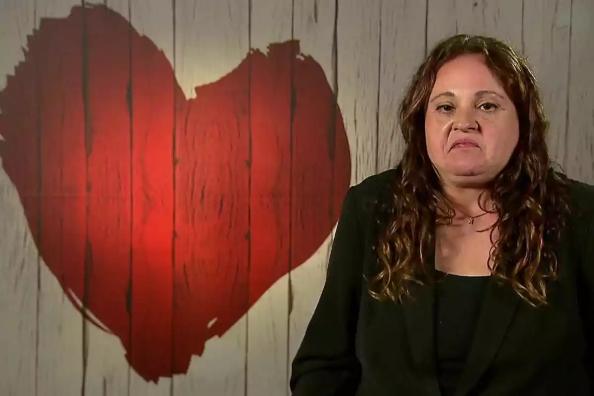 Captura de Gloria en 'First Dates'