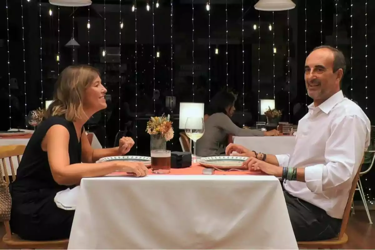 Captura de Jose i Mónica a 'First Dates'