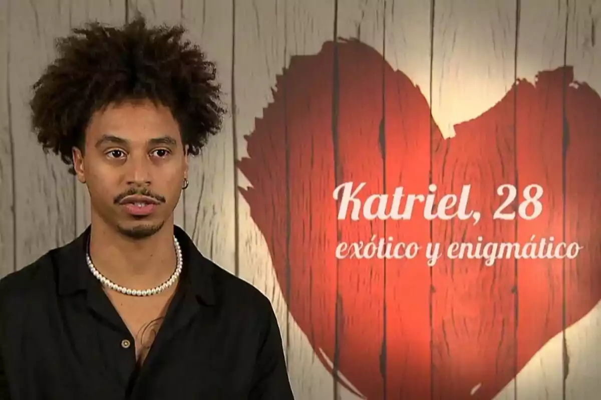 Captura de Katriel a 'First Dates'