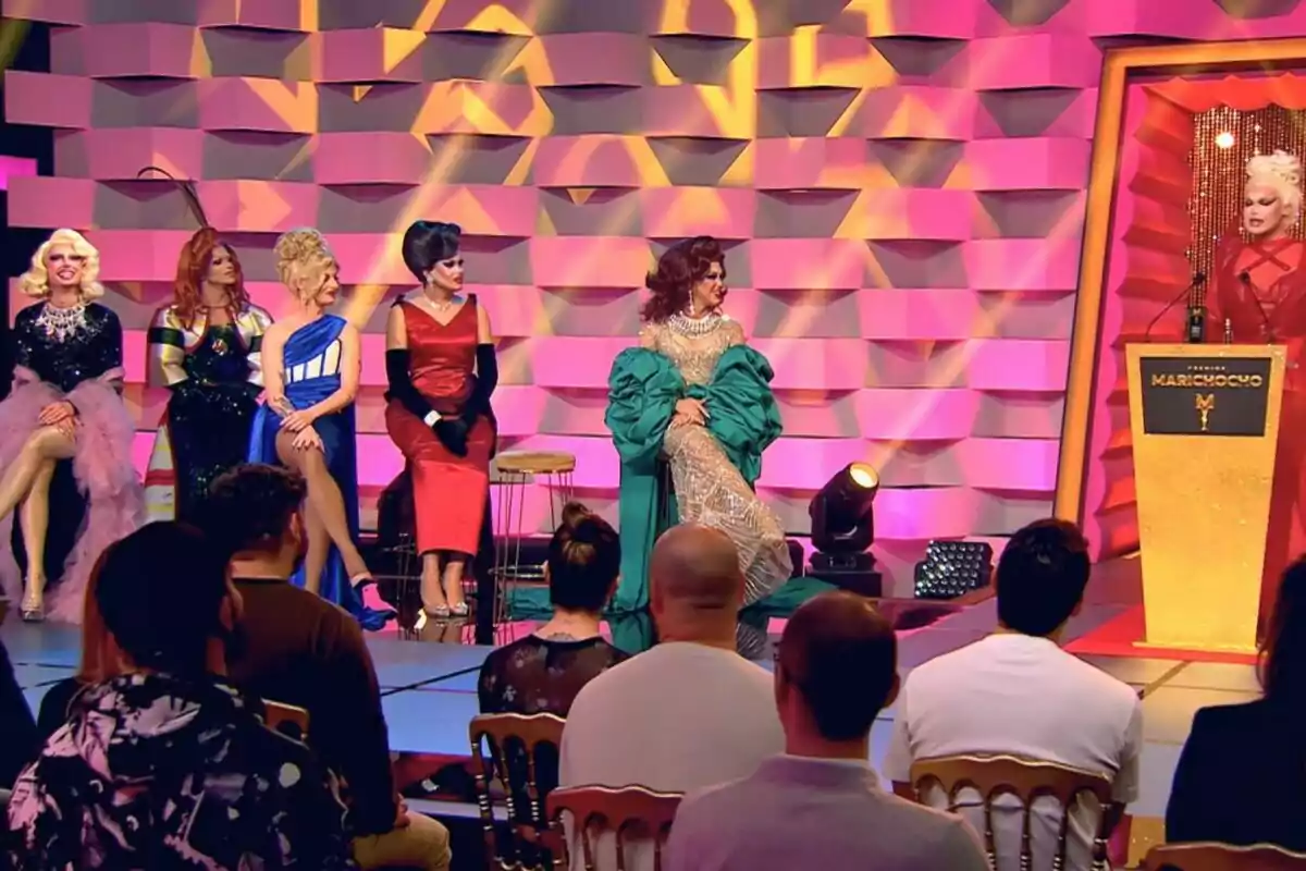 Captura de las concursantes de 'Drag Race'