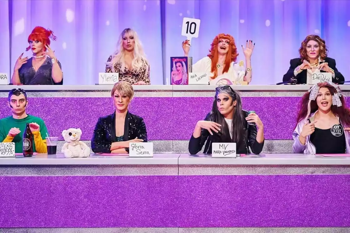 Captura de las drags de 'Drag Race España 4' en el 'Snatch Game'