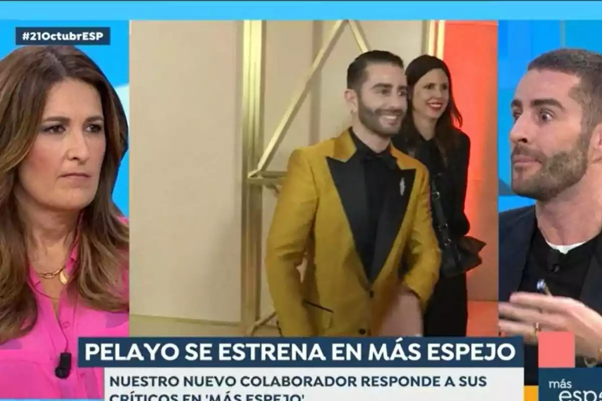 Captura de Laura Fa i Pelayo Díaz a 'Espejo Público'