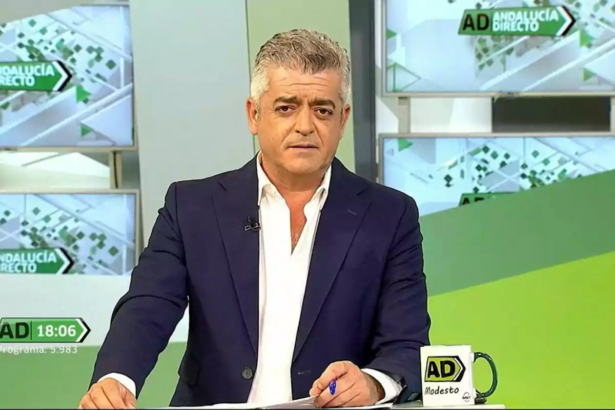 Captura de Modesto Barragán en 'Andalucía Directo'