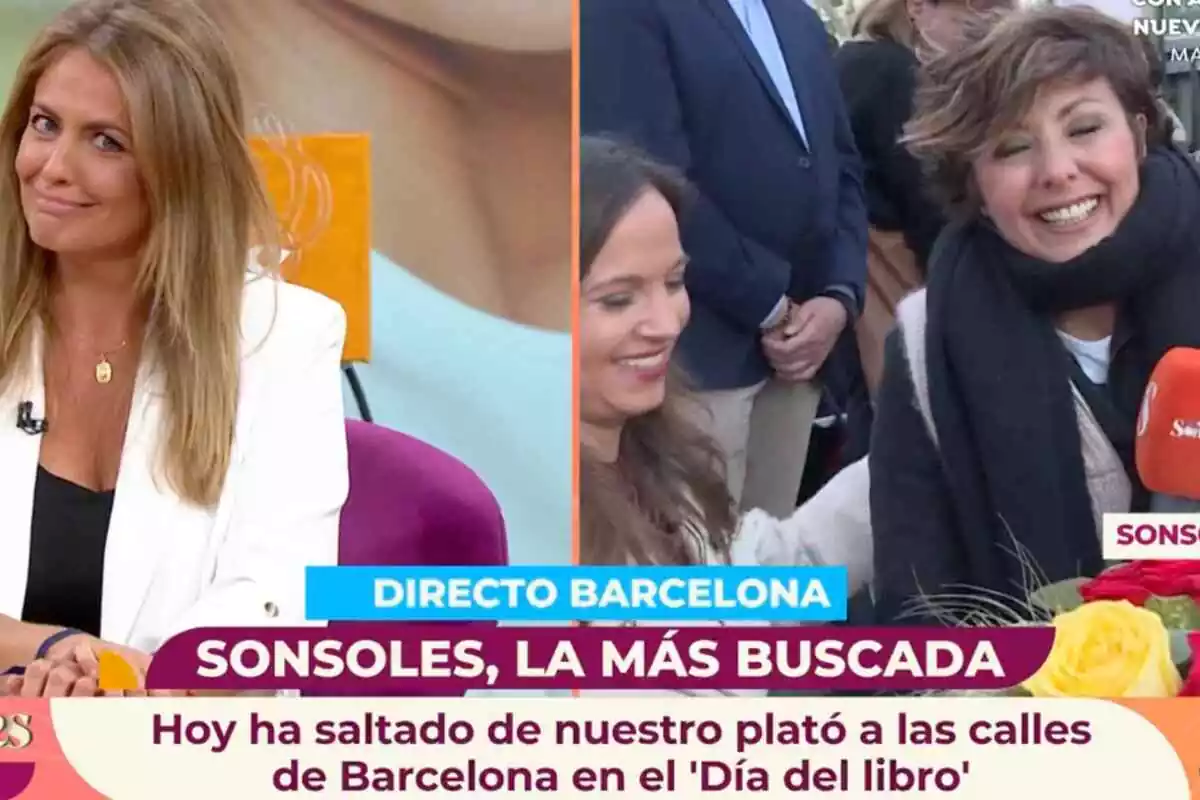 Captura de Pepa Romero i Sonsoles Ónega a 'Y ahora Sonsoles' Captura de Pepa Romero i Sonsoles Ónega a 'Y ahora Sonsoles'
