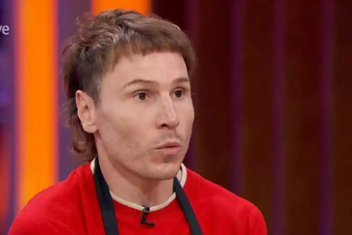 Captura de Rubén Ochandiano a 'Masterchef Celebrity'