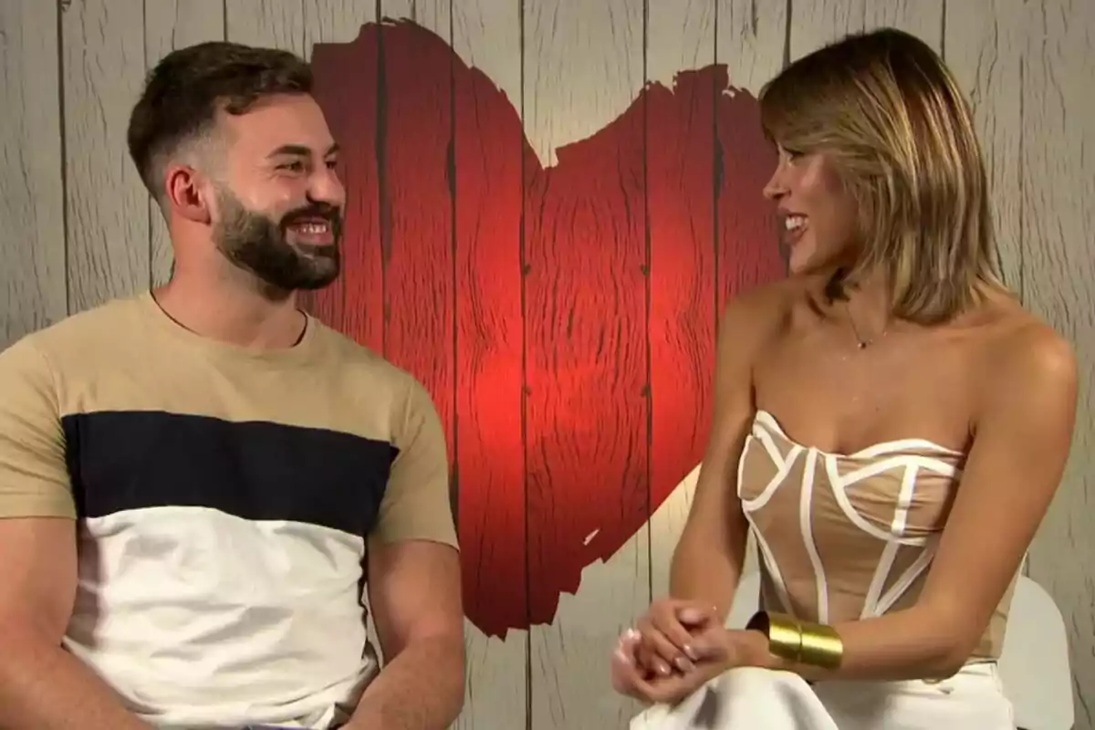 Captura de Rubén i Brenda a 'First Dates'