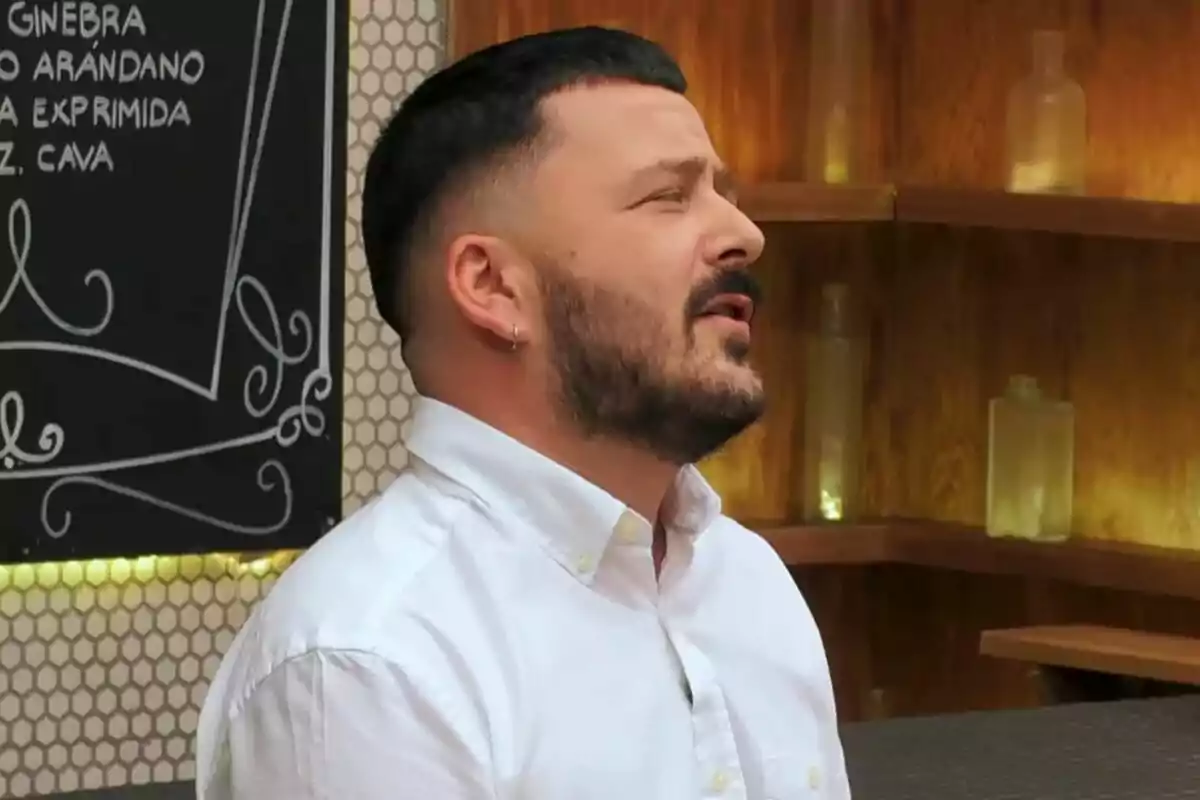 Captura de Vincenzo a 'First Dates'