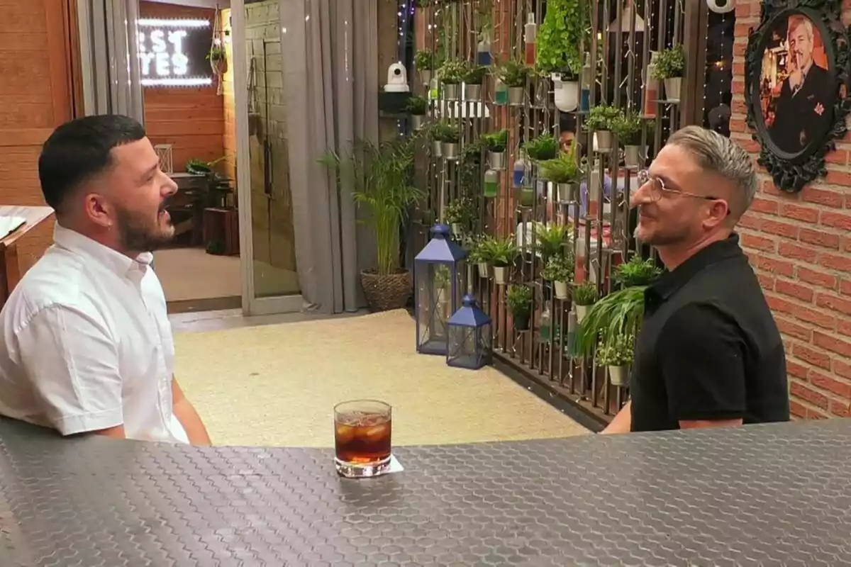 Captura de Vincenzo i Nacho a 'First Dates'