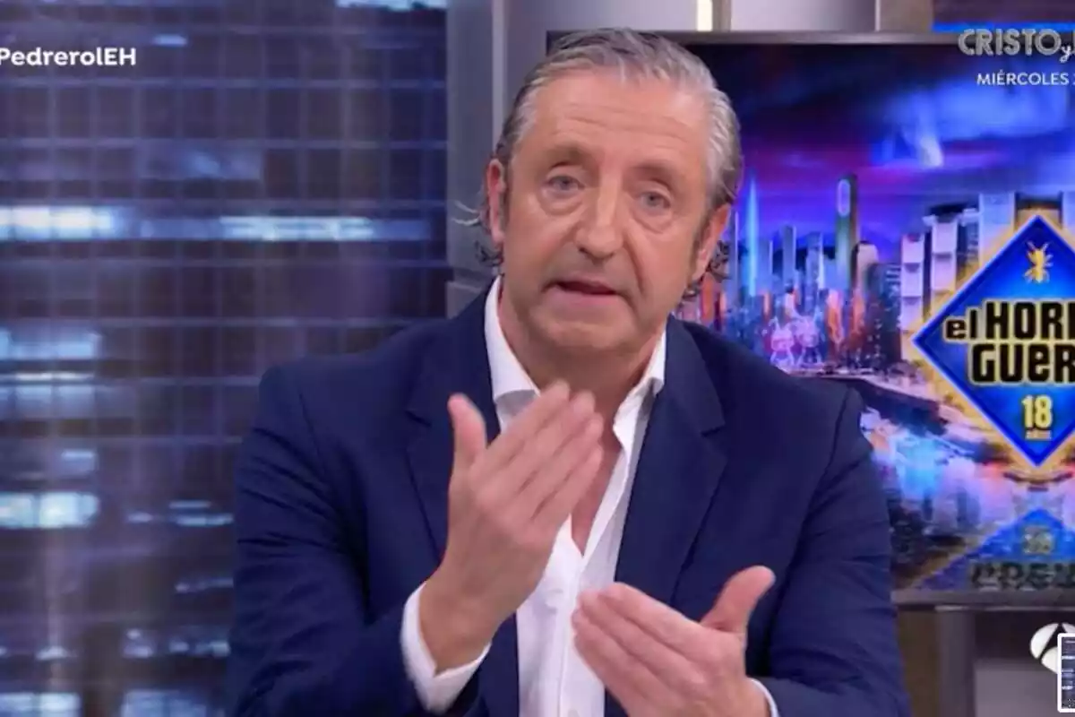 Captura de Josep Prederol seriós i gesticulant durant la visita al 'Hormiguero' del dilluns 13 de novembre de 2023