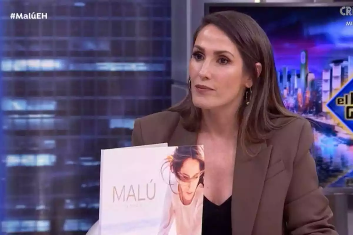 Captura del primer pla de Malú durant la seva entrevista a 'El Hormiguero' del dilluns 11 de desembre de 2023