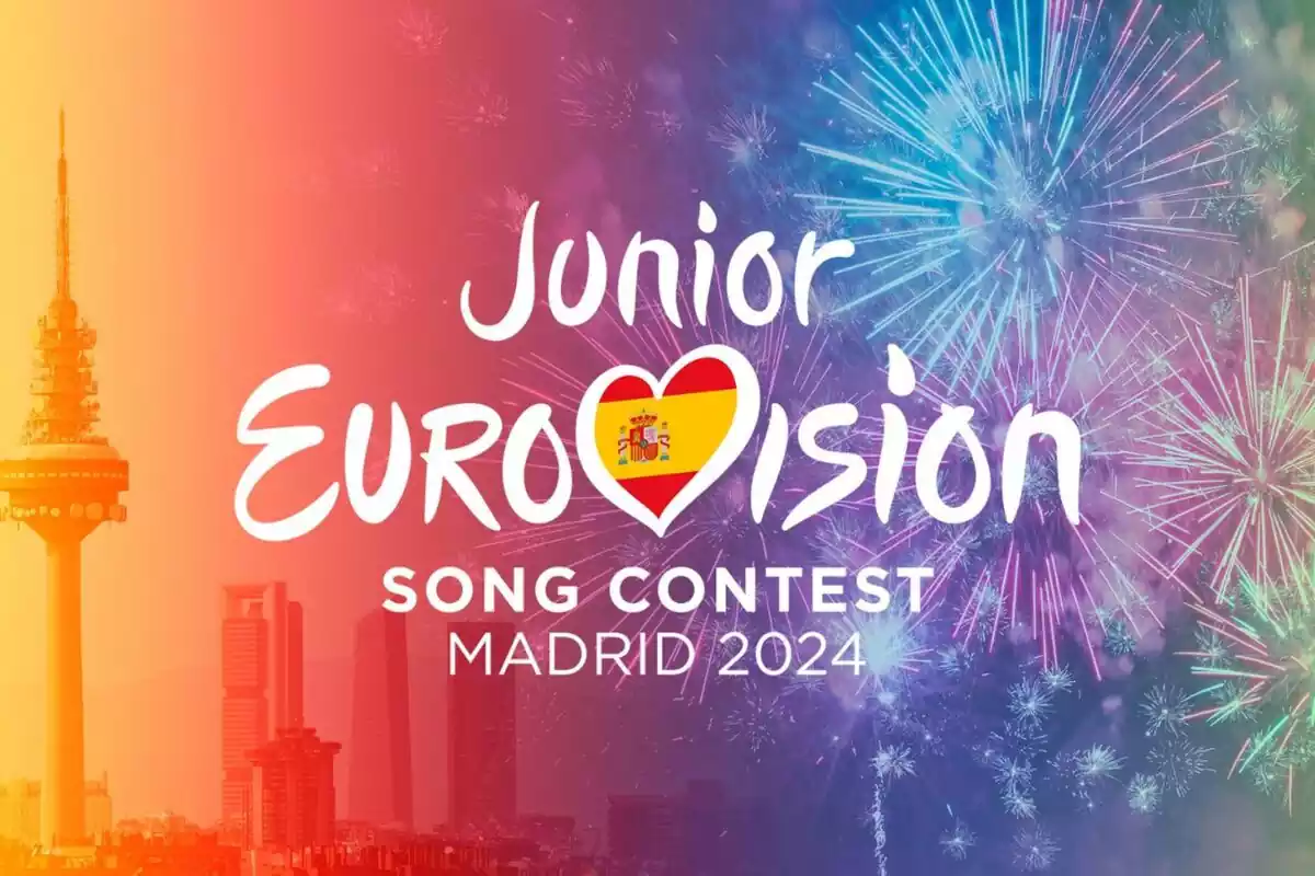 Cartell d'Eurovisió Junior 2024 a Madrid