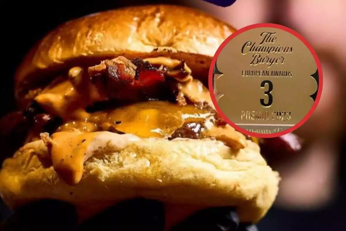 Una hamburguesa i una marca de The Campions Burger 3