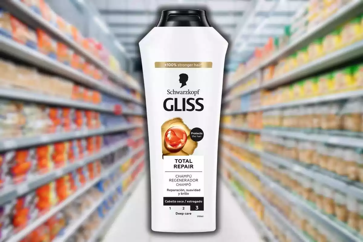 Xampú Gliss Total Repair de Schwarzkopf Xampú Gliss Total Repair de Schwarzkopf