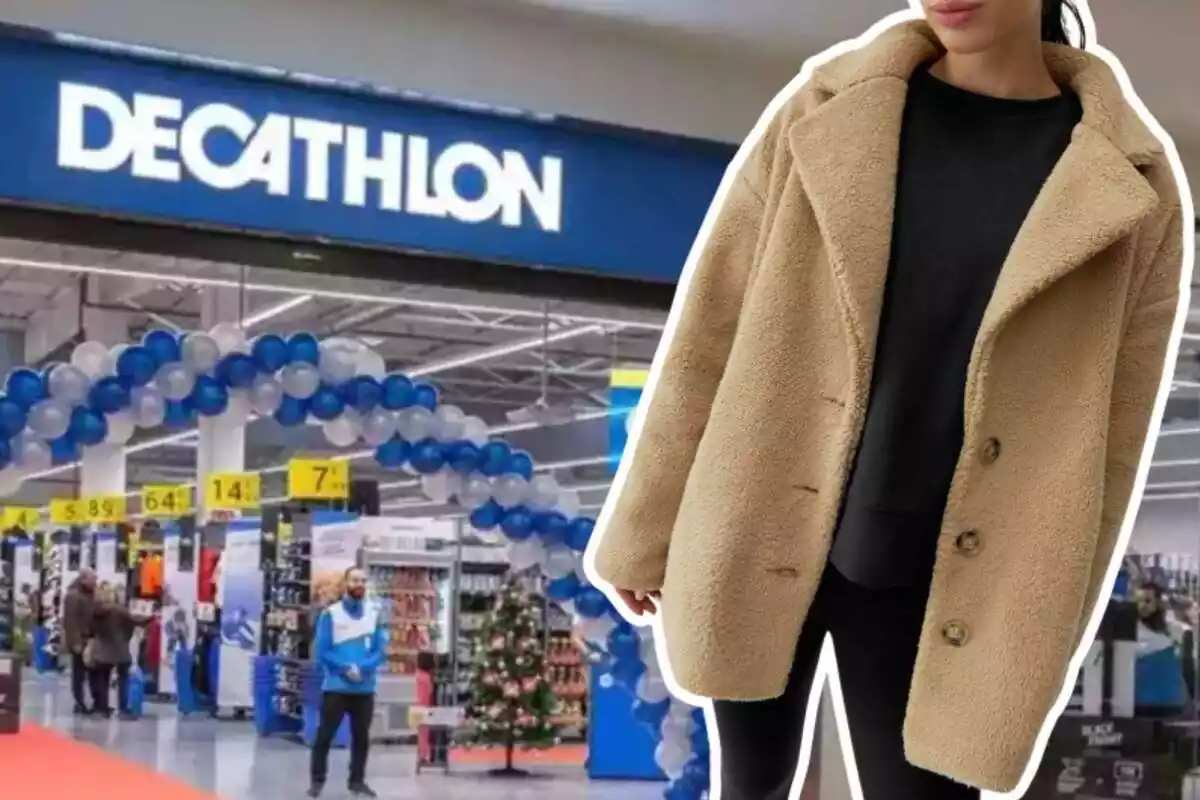 Jaqueta de borreguet de Decathlon