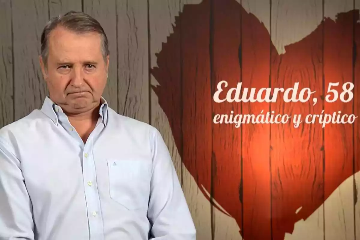 Captura de Eduardo, un soltero machista de First Dates