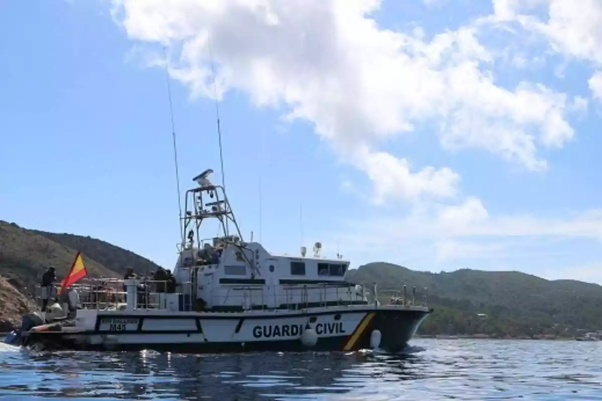 Embarcació oficial de Salvament Marítim de la Guàrdia Civil