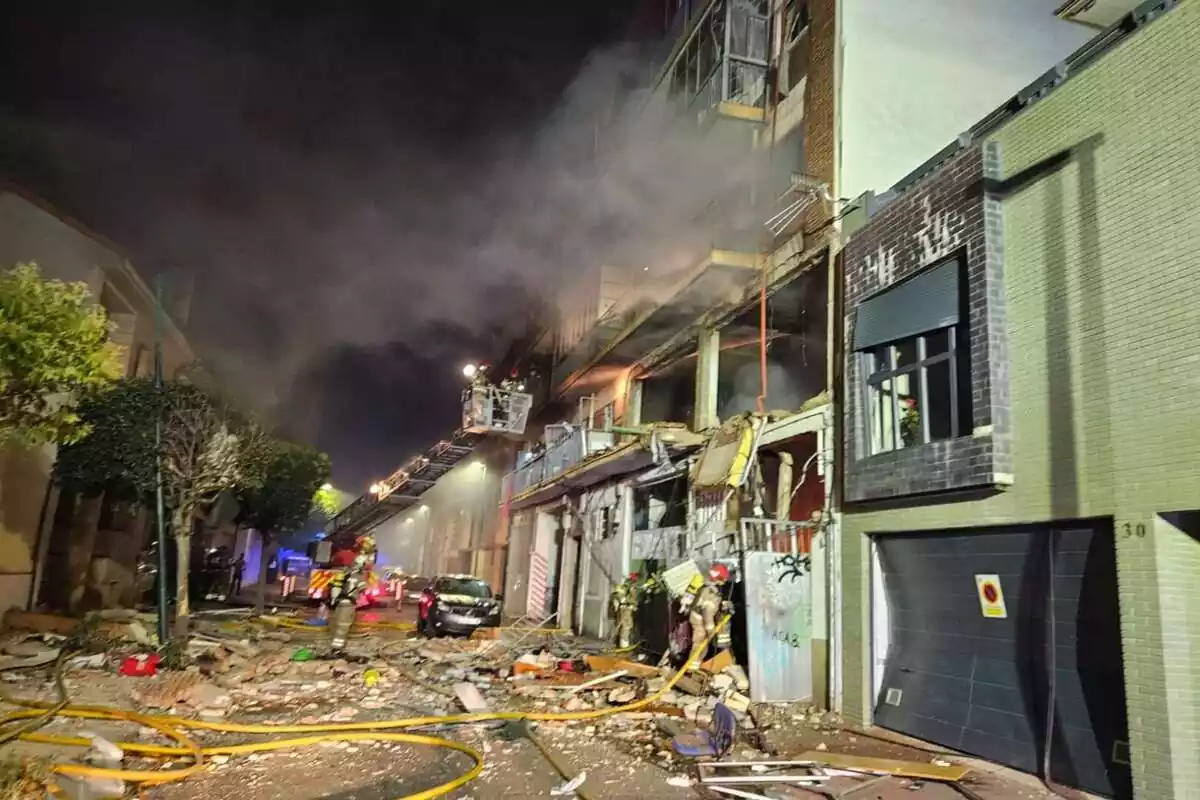 Explosió d'un edifici a Valladolid