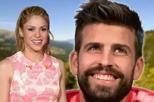 Two people smiling with a natural landscape background.