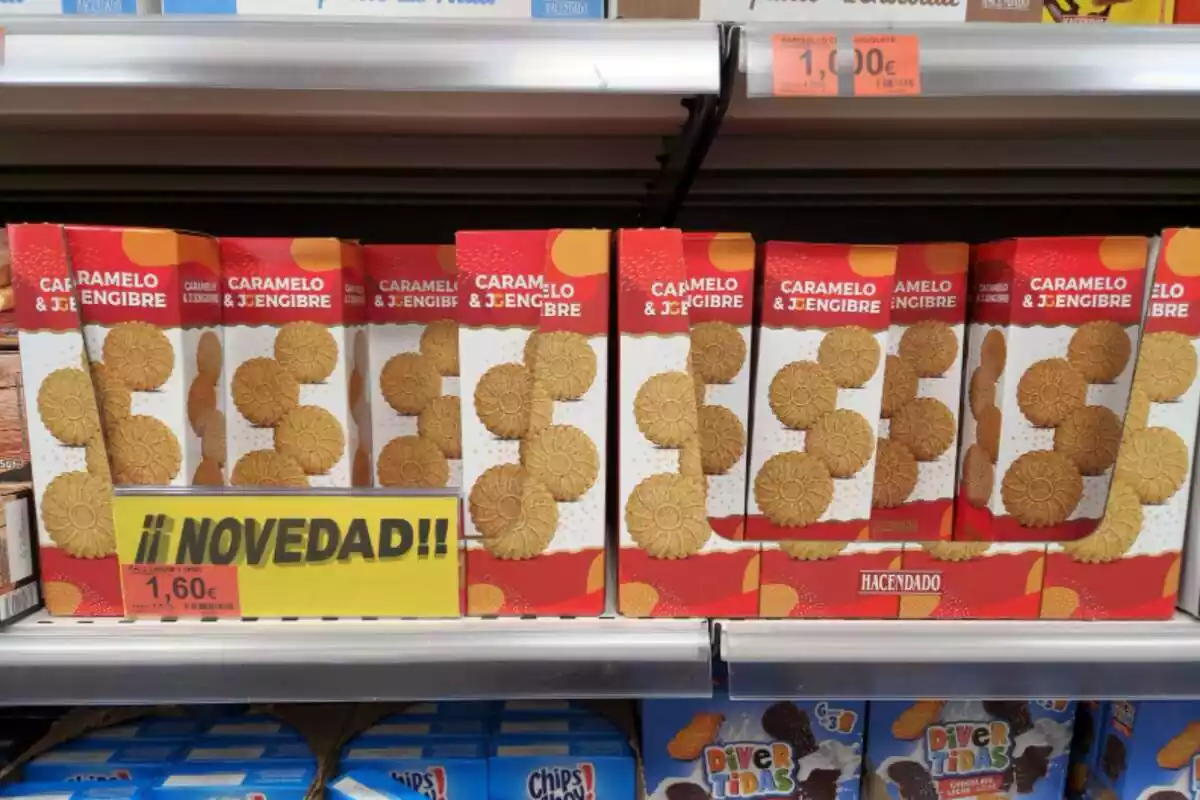 Noves galetes de caramel i gingebre de Mercadona