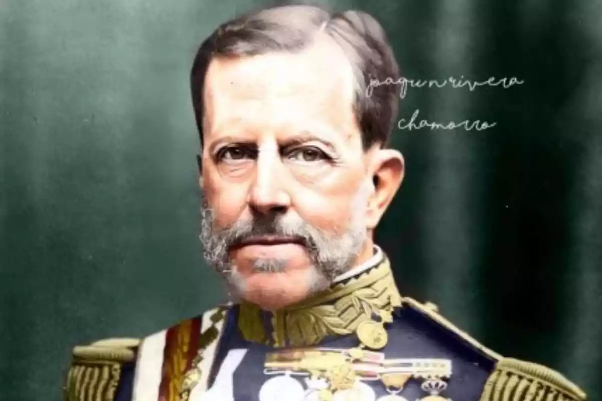El general Valeriano Weyler, capità general de Catalunya el 1895 i de Cuba el 1896